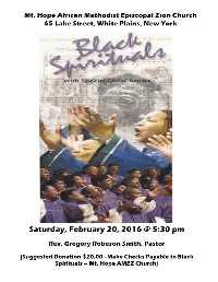 Renaissance Ecumenical Ensemble Sing Black Spirituals Logo