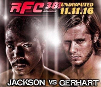 RFC 38 MMA LIVE! November 11th 2016 Starts at 8PM Sharp Logo