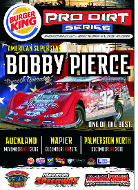 Burger King Pro Dirt Super Saloon Series - with Bobby Pierce Logo