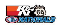 K&N Filters Route 66 NHRA Nationals, Chicago, IL - Saturday Logo