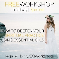 Deepen Your Spiritual Practice Using Essential Oils Logo