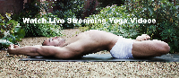 Live Streaming Yoga Class For Beginners Logo