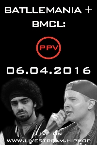 BATTLEMANIA + BMCL: VYRUS VS ALI AFFRONT Logo