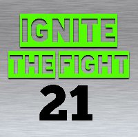 IGNITE THE FIGHT 21 Logo