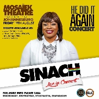 SINACH - Live in Concert Logo