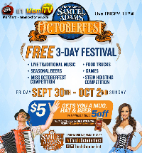 Saturday 11PM JENNY Live from OCTOBERFEST Logo