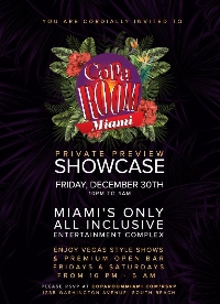 COPA Room Grand Opening Night - Live after Midnight Logo