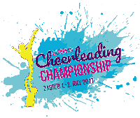 European cheerleading championship 2017. Logo