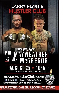 MidgetMania - Mini Mayweather vs Mini McGregor Logo