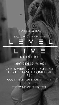 Ysabelle Caps Live Class | Level Dance Complex Logo