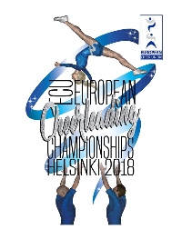 ECU Europeans 2018 Logo