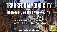 REPLAY Transform Your City 2018 - Northgate Church, Chester. UK Logo