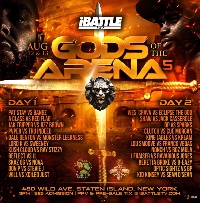 iBattle Presents: Gods of the Arena 5 Logo