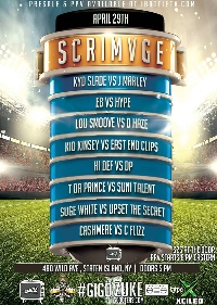 IBATTLE PRESENTS SCRIMVGE LIVE PPV DAY 2 04.29 Logo
