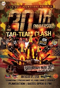 Stonewall's 30th Anniversary Team Tag Clash Logo