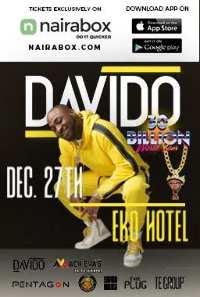 Davido 30 Billion Concert Logo